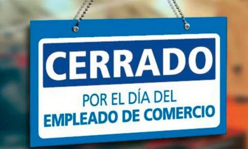 Se oficializa el traslado del feriado del dia de empleado de comercio