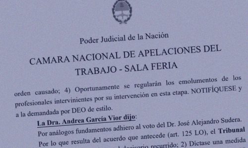 Medida cautelar – Decreto de Necesidad y Urgencia n.° 70/23